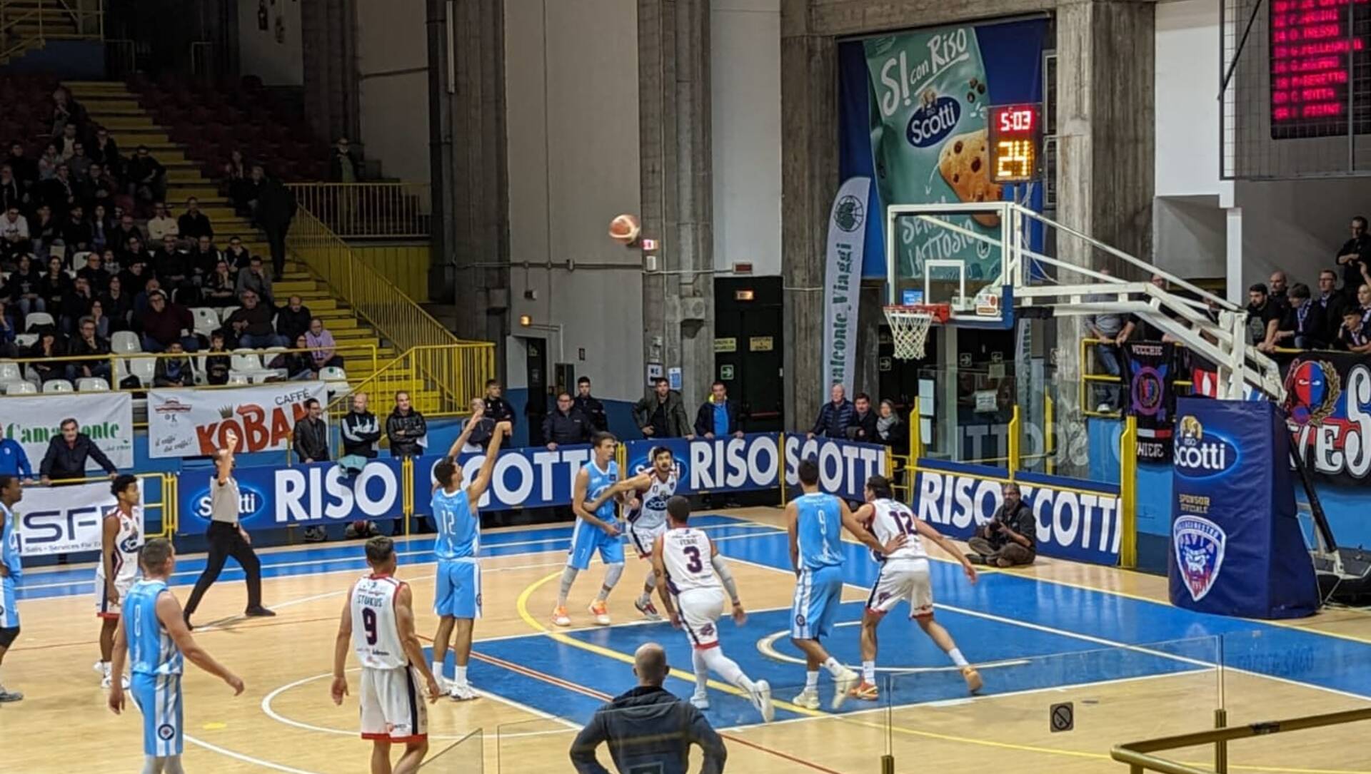 Basket serie B: riso amaro per l’Az Saronno a Pavia (fotogallery)