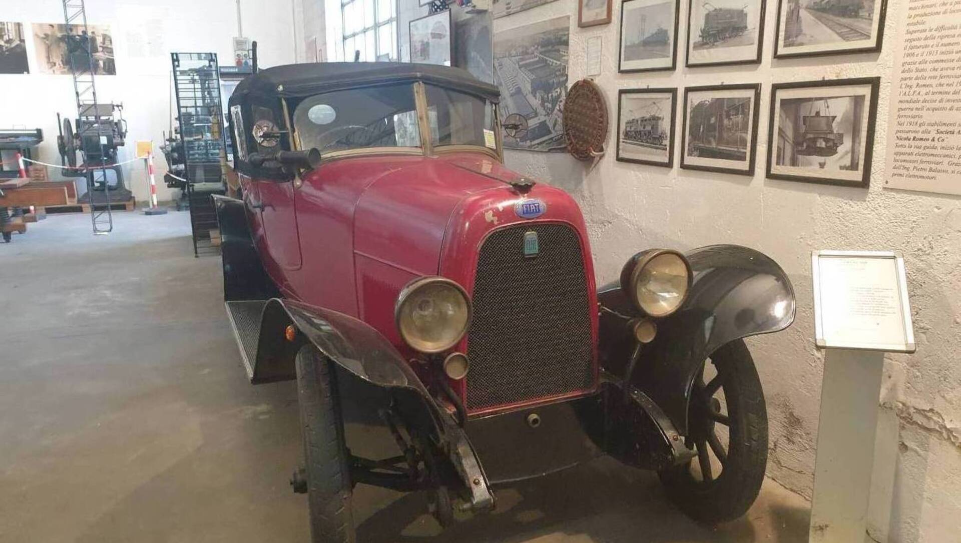 21 dic – Al Mils una Fiat 501 del 1924