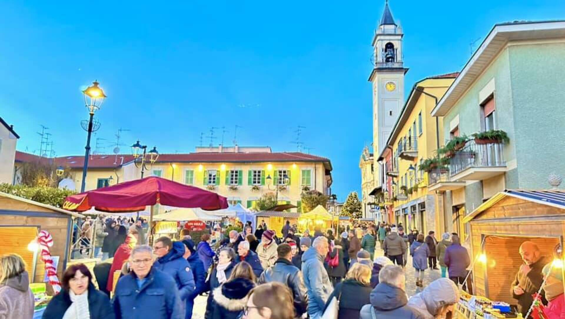 Folla a Lazzate per mercatini e celebrazioni natalizie del weekend