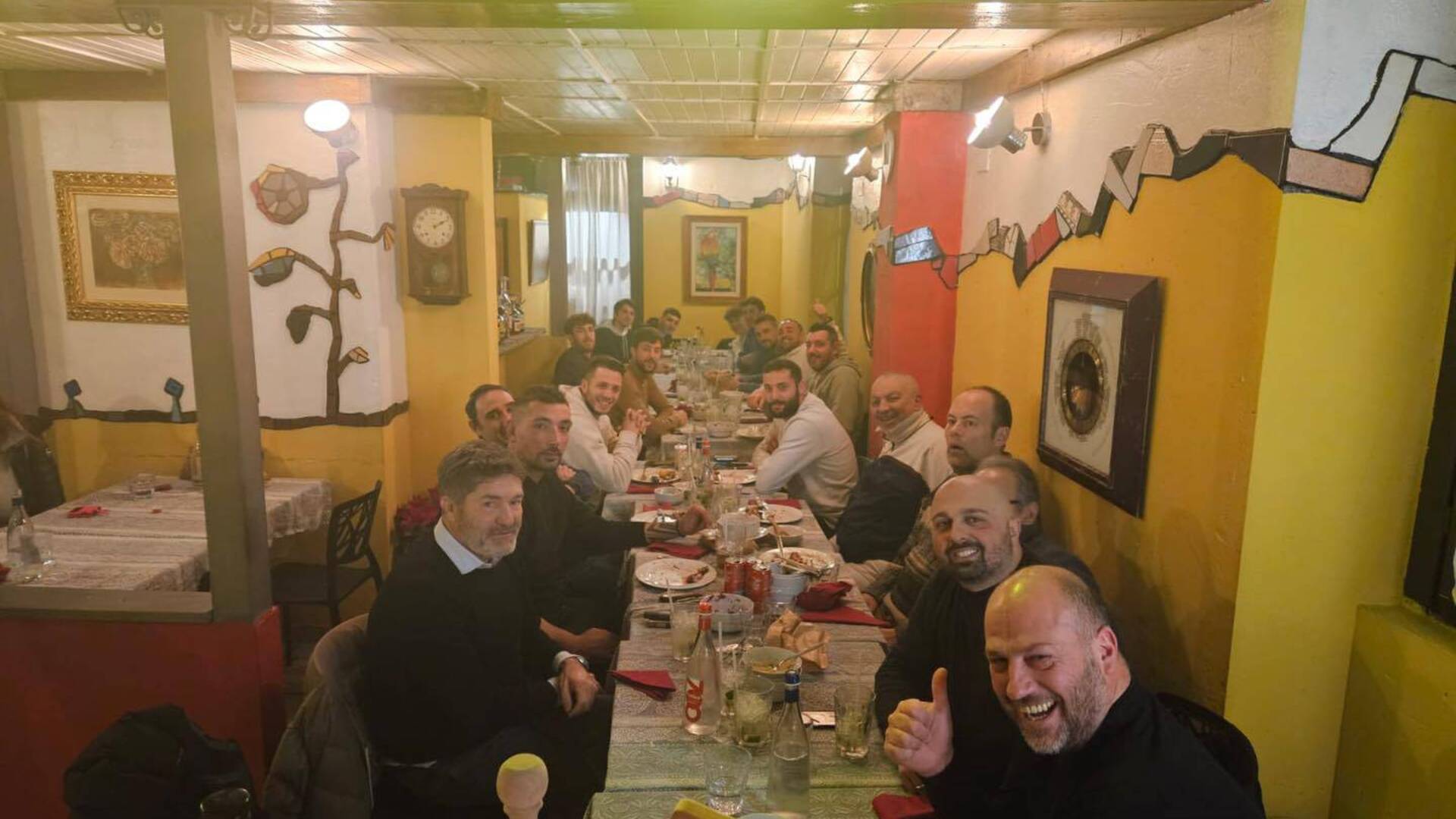 Cena brasiliana per il Fbc Saronno in via Roma