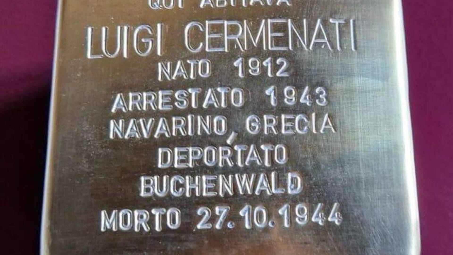 Giornata della Memoria, a Cesano Maderno un ciclo d’incontri e la posa della pietra d’incipampo per Luigi Cermenati