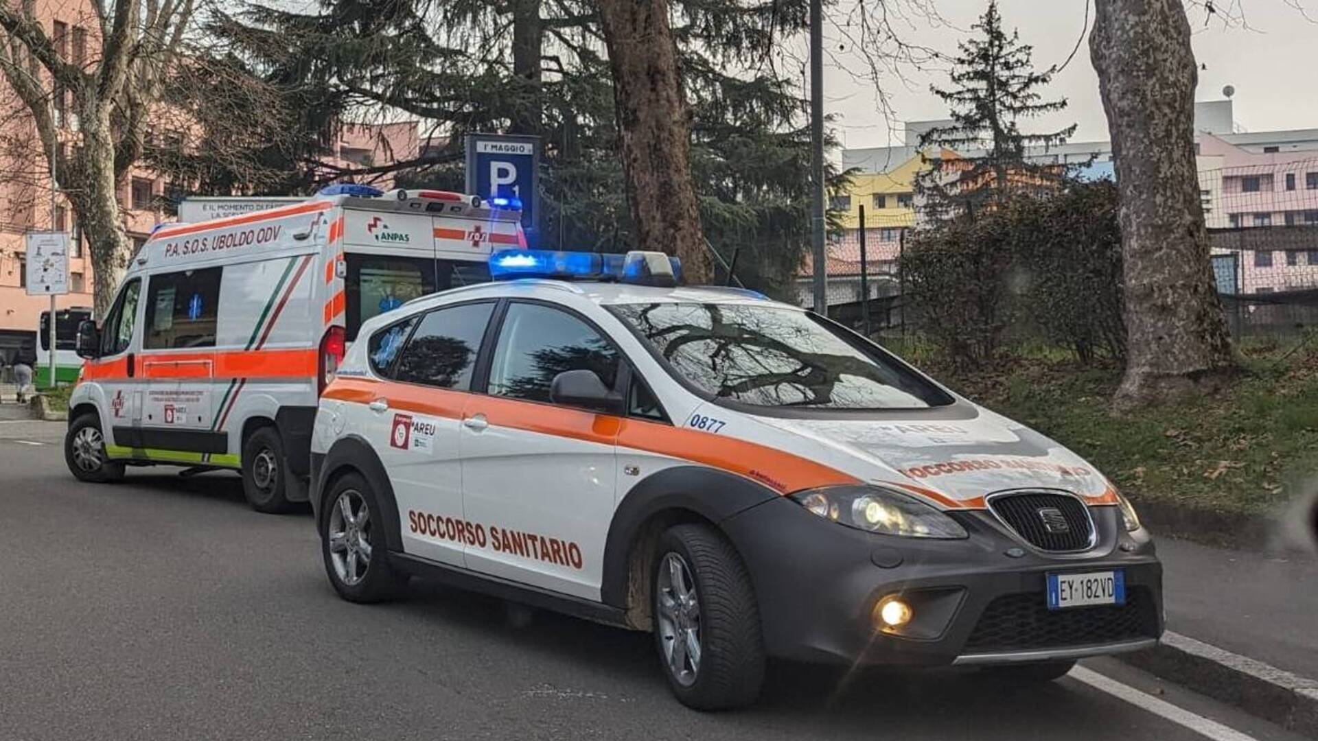 Due scontri auto-moto con feriti in mattinata a Saronno e Rovellasca