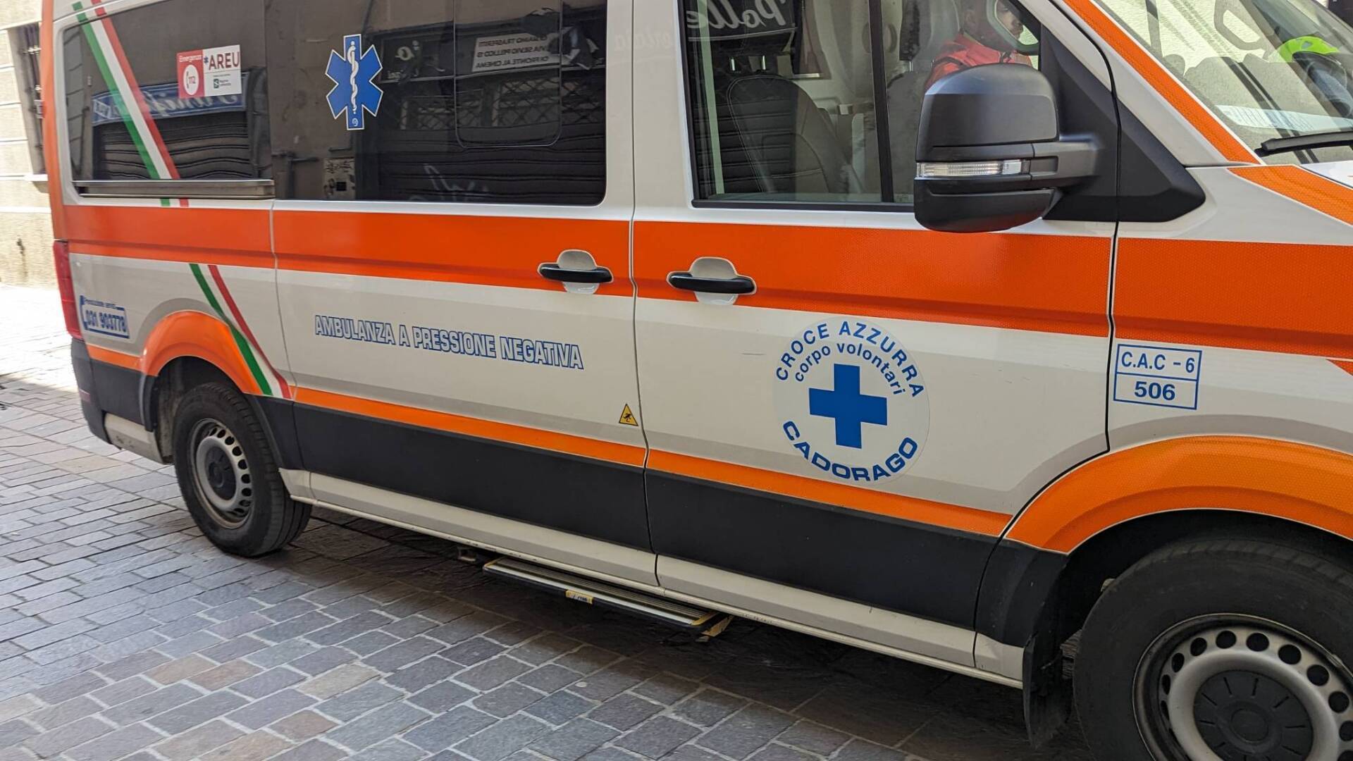 Cislago, bimba urtata da un’auto: interviene l’ambulanza