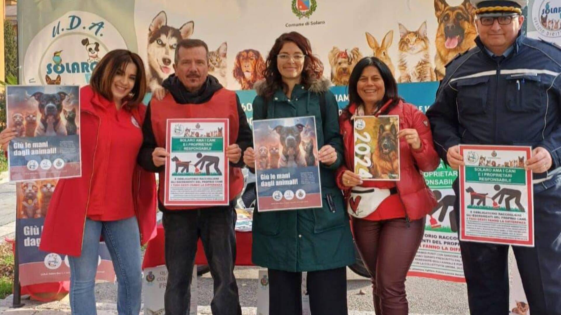Solaro, la sindaca Moretti alla campagna di sensibilizzazione contro le deiezioni canine