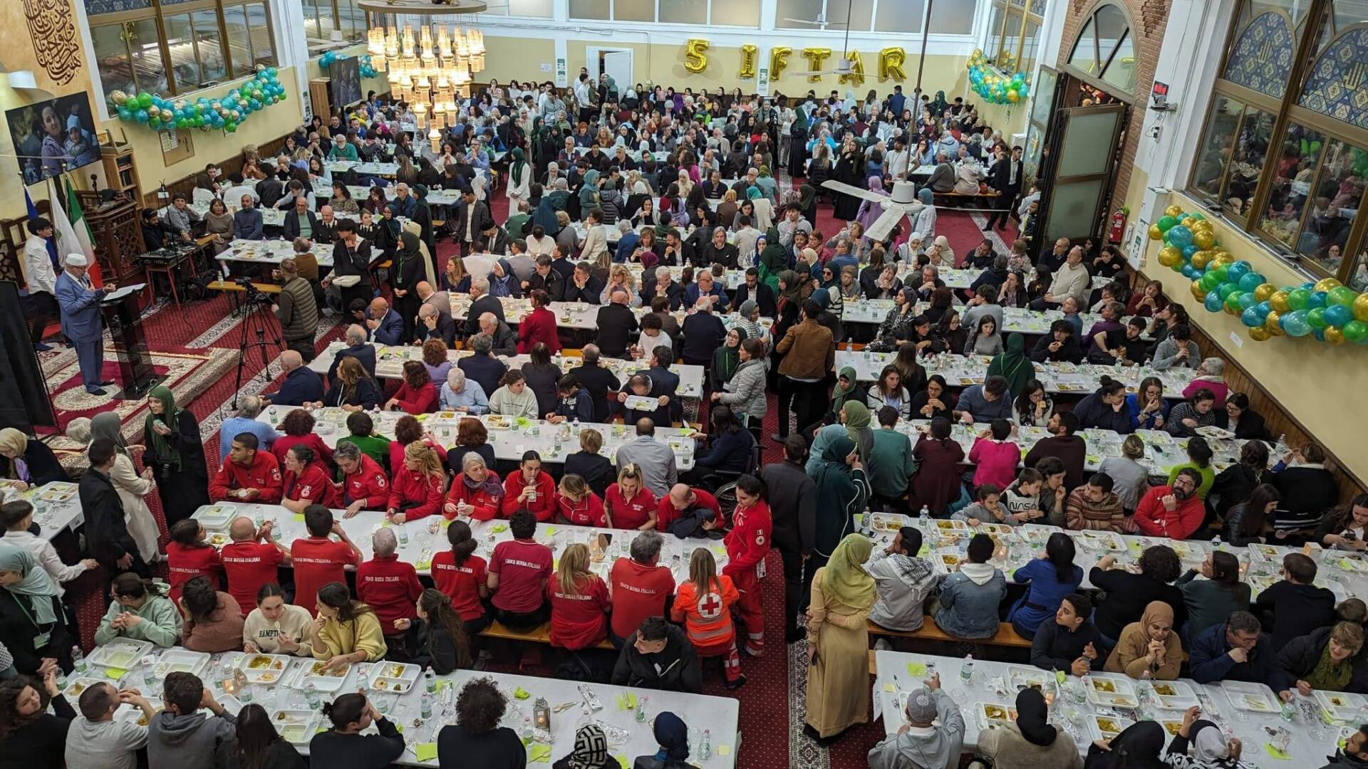 Iftar centro islamico Saronno 24 marzo 2024