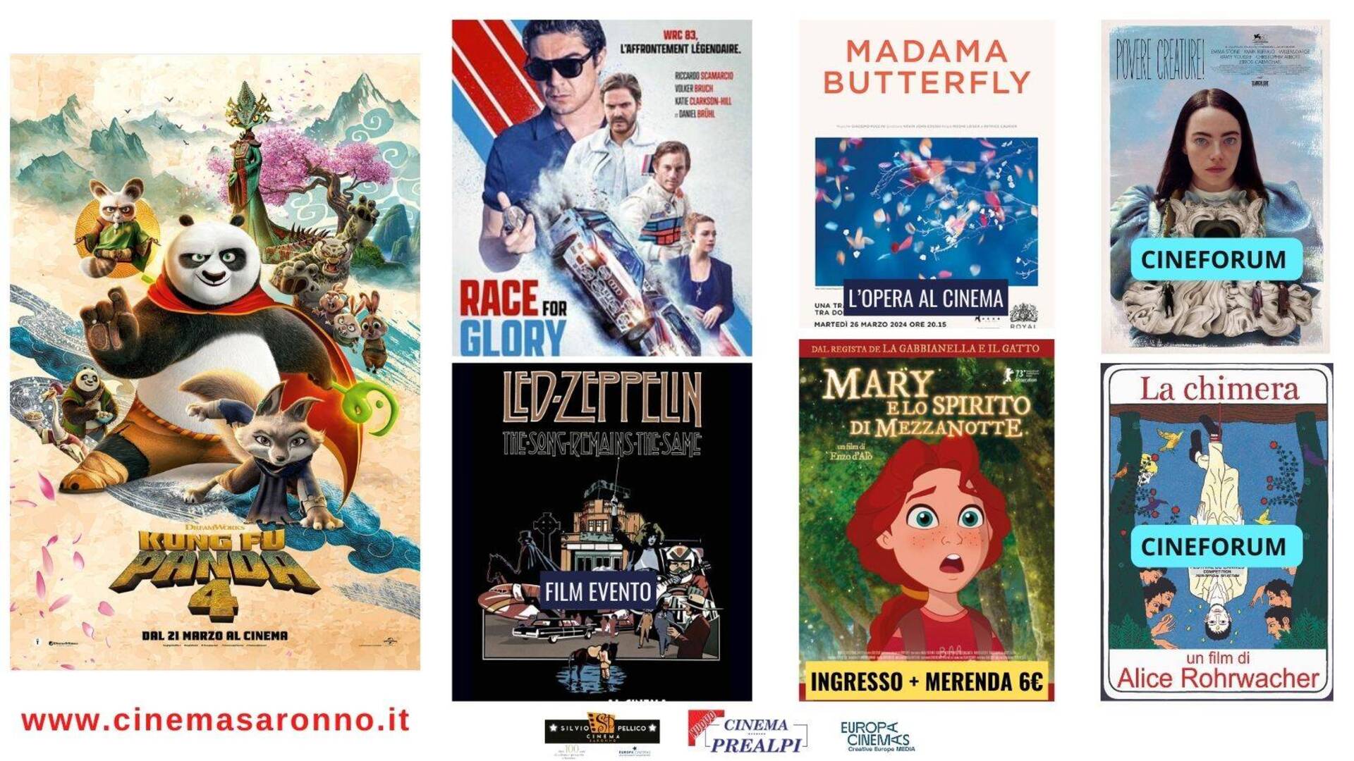 Grandi Film, Grandi Emozioni: La Programmazione Cinematografica della Settimana a Saronno!