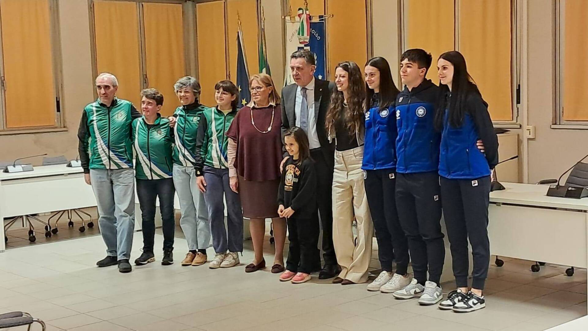 Uboldo, sindaco e vicesindaco premiano 12 sportivi per i brillanti risultati