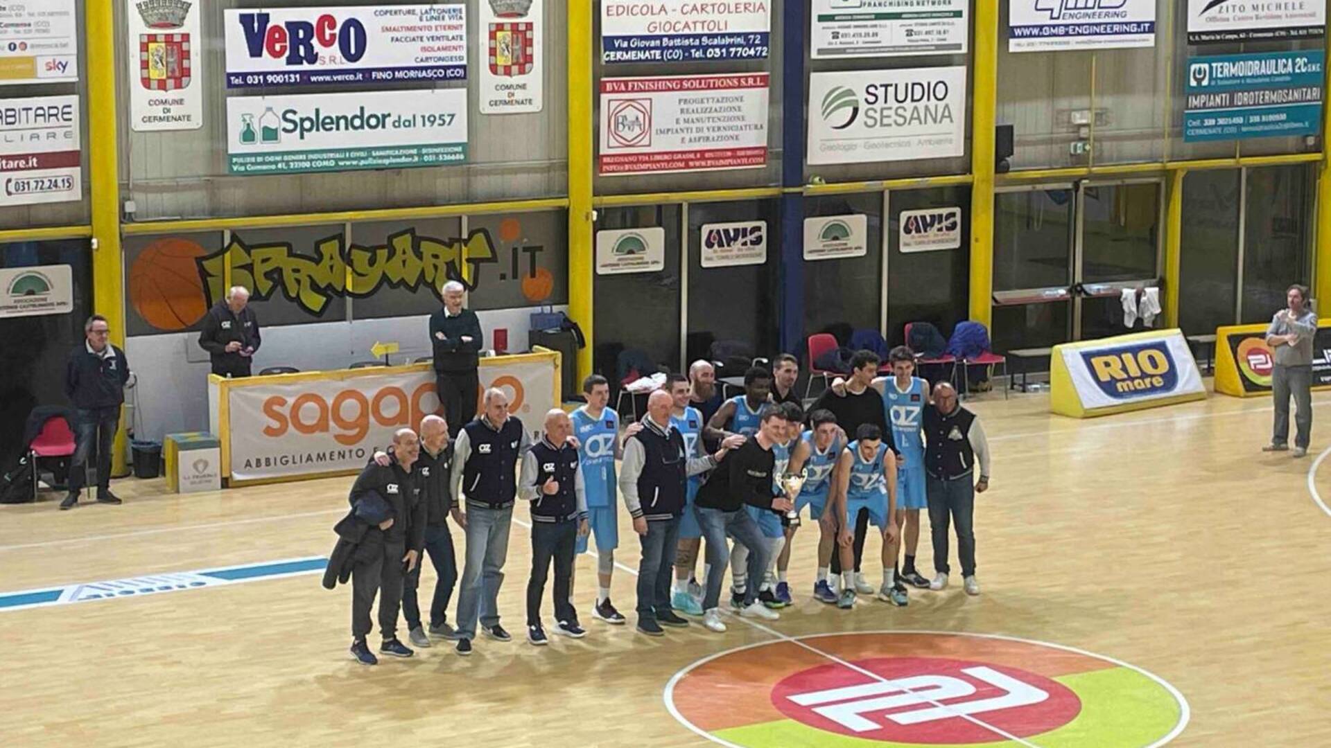 Basket – Coppa Lombardia : l’AZ Robur Saronno è campione, battuta in finale la Virtus Cermenate