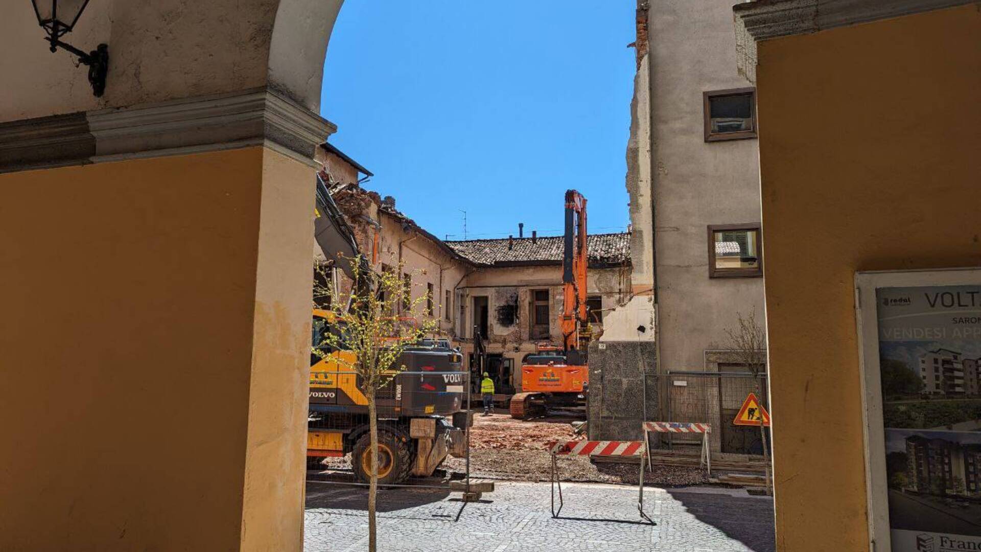 Saronno, demolizioni corso Italia: ecco cosa nascerà