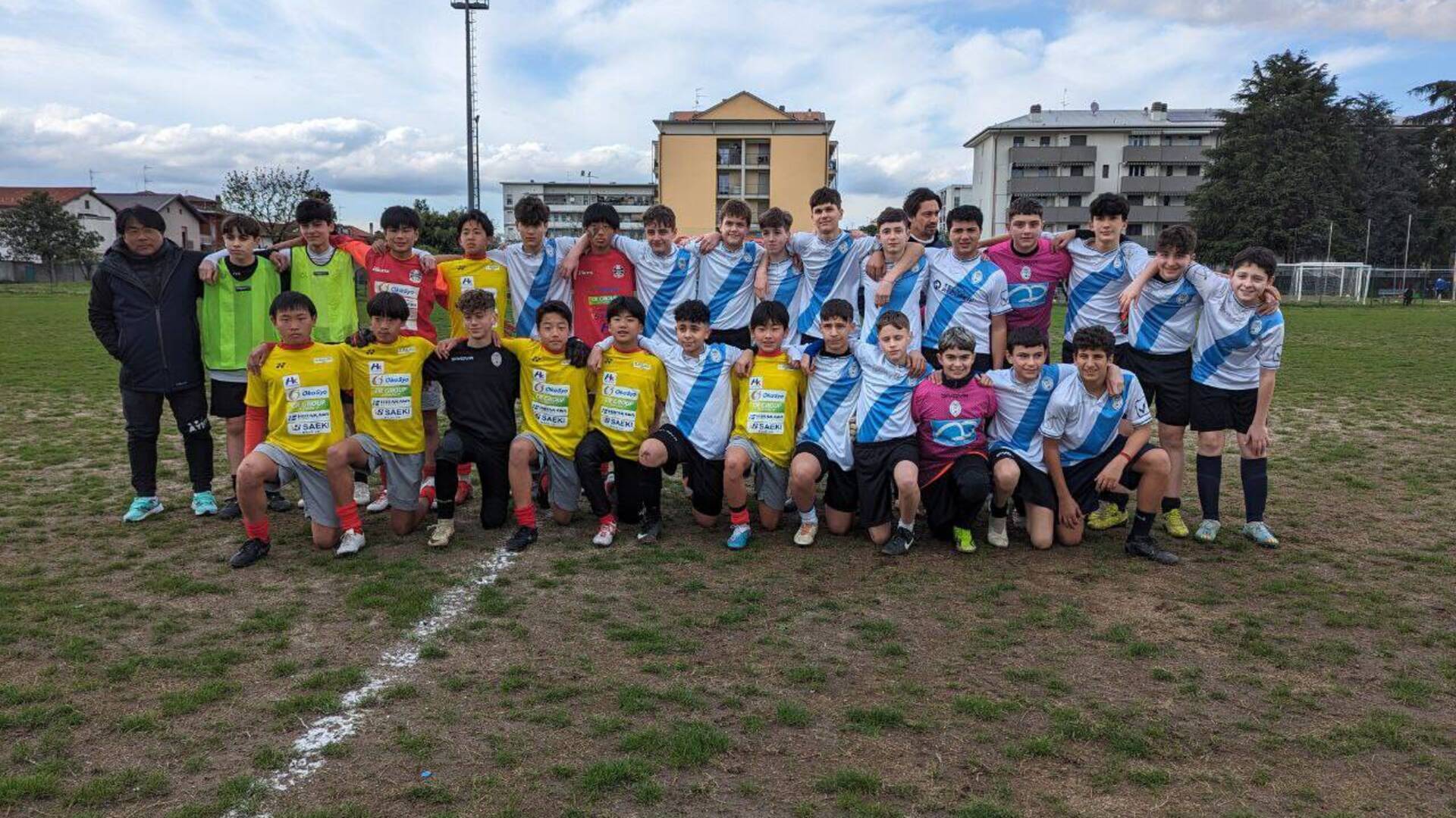 Calcio giovanile, applausi per il Fc Okayama ospite del Fbc Saronno
