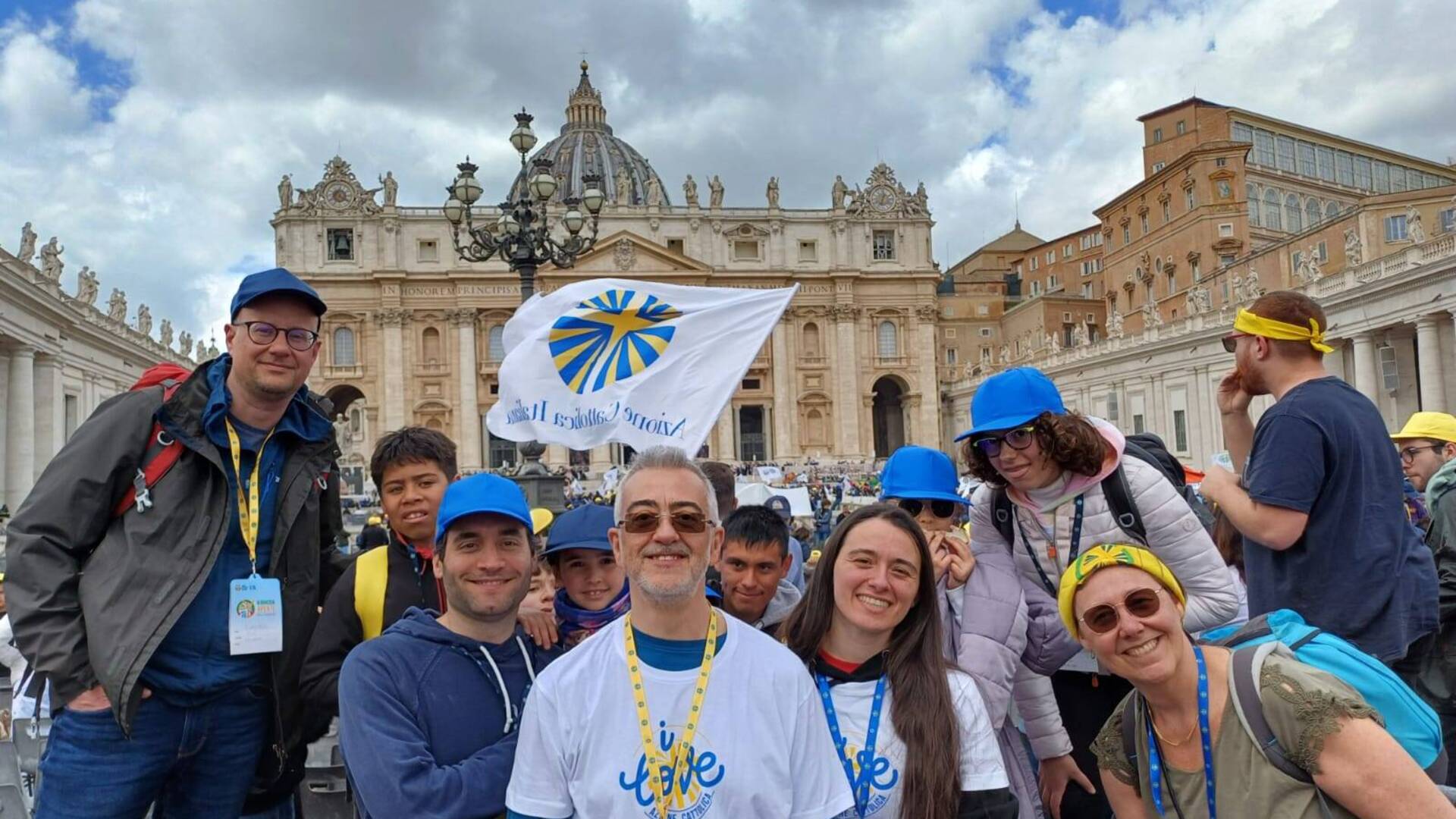 L’Azione Cattolica di Saronno in piazza San Pietro per incontrare Papa Francesco