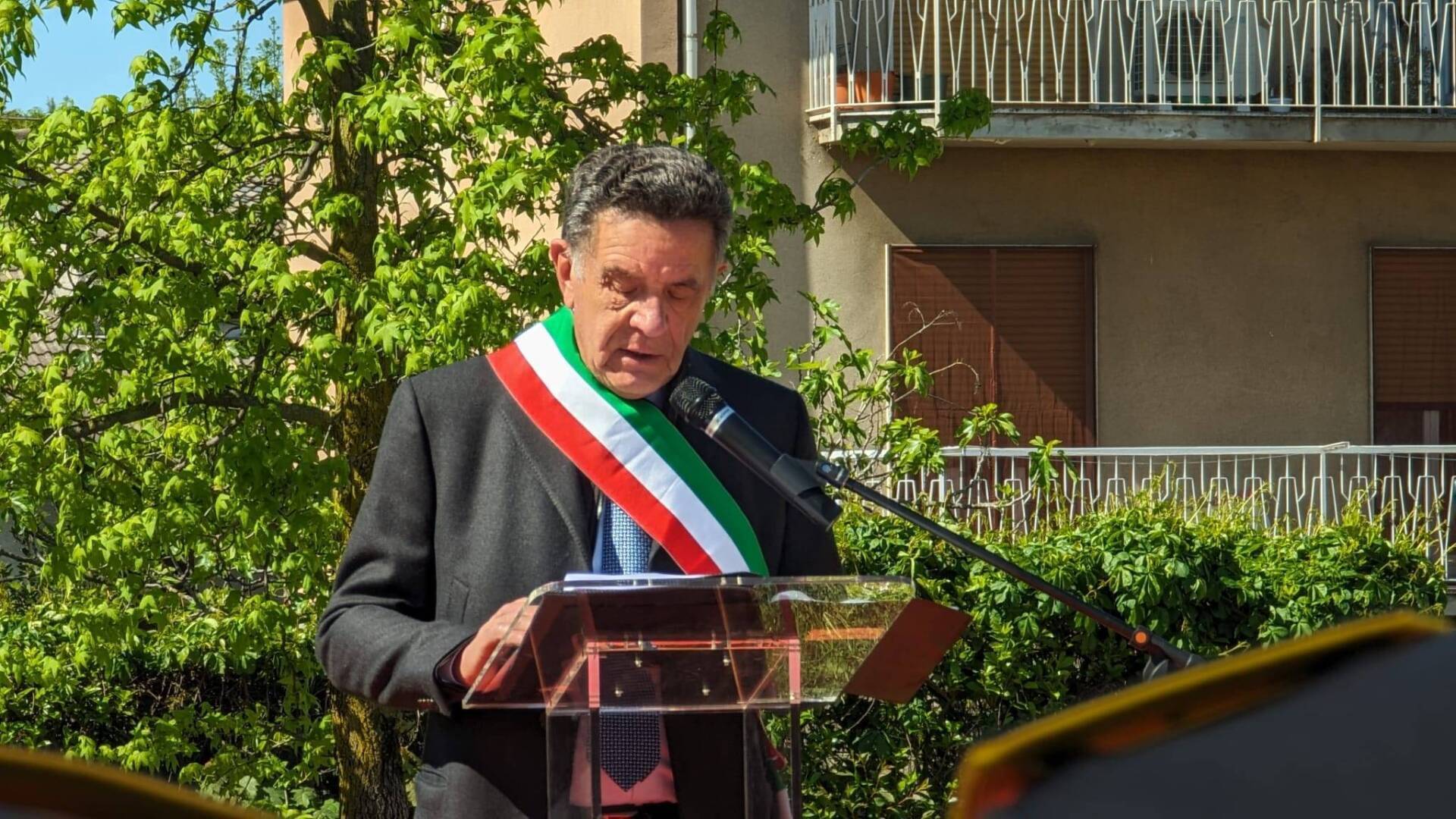 Uboldo, l’intitolazione del parco comunale Fiamme Gialle d’Italia: il discorso integrale di Gianluigi Clerici