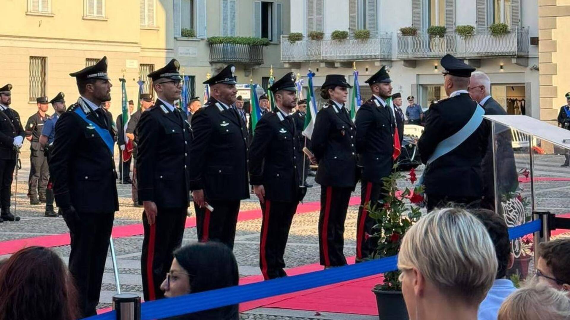 Cesano Maderno, riconoscimento alla tenenza dei carabinieri per 120 anni dalla fondazione