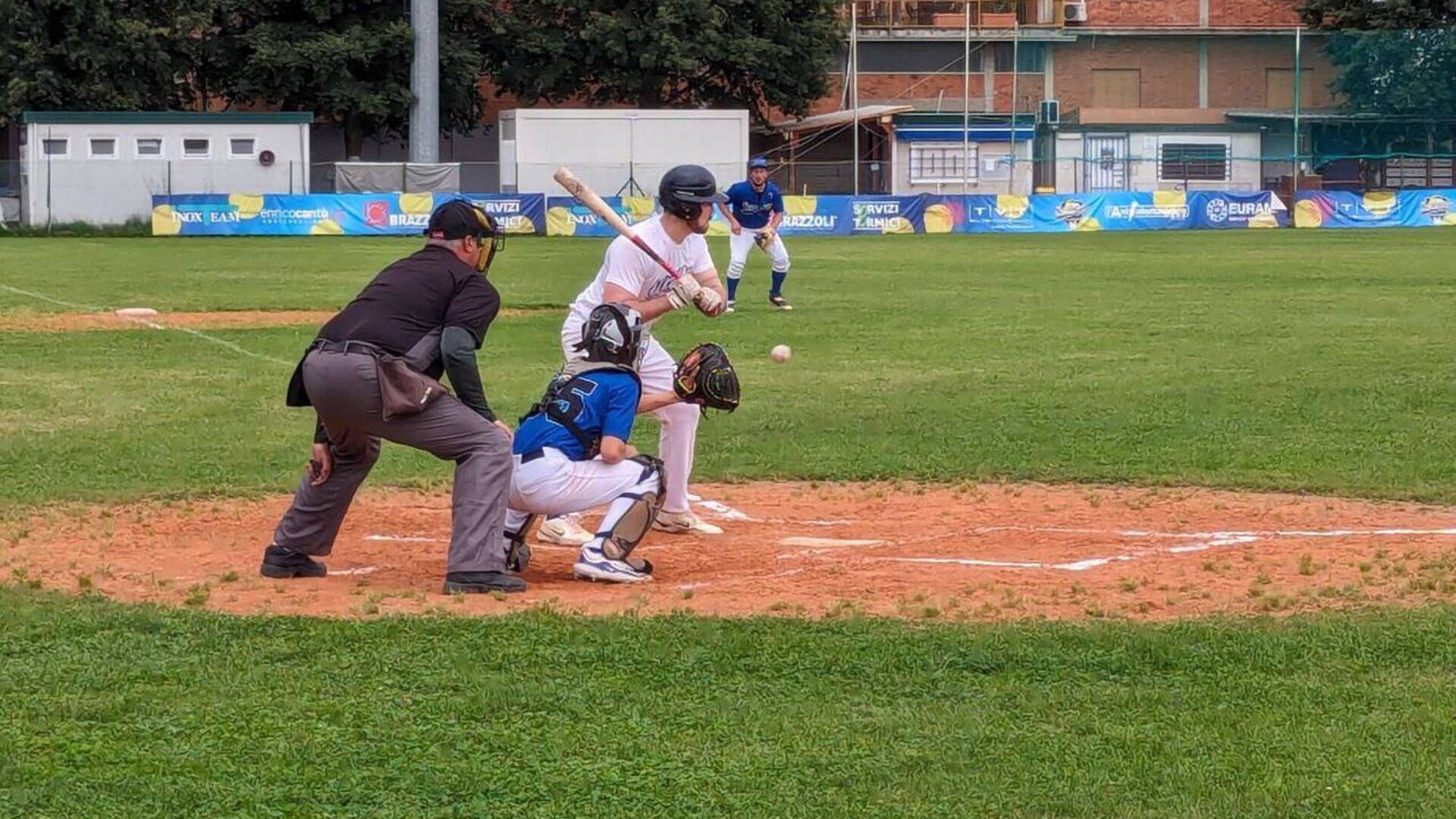 Baseball serie C: Saronno in doppia cifra contro Bergamo